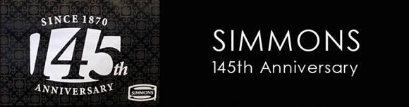 SIMMONS 145th Anniversary Legend Series シモンズ創業145周年記念モデル 『レジェンド シリーズ』 